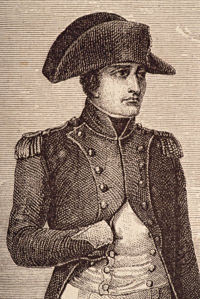 Ritratto di Napoleone Bonaparte (1769-1821) (dettaglio) da French School